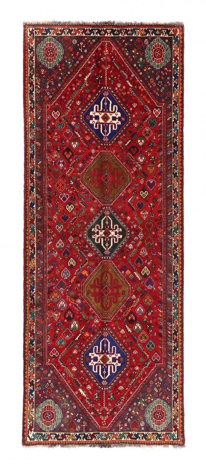 Tapis oriental Hamedan 280 x 107 cm
