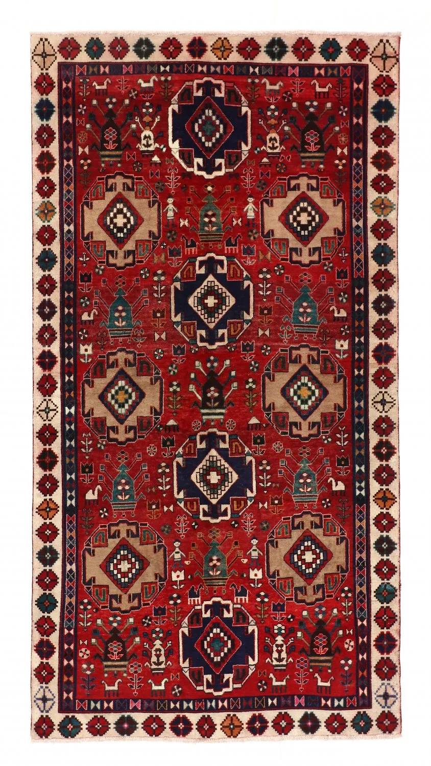 Tapis oriental Hamedan 280 x 146 cm