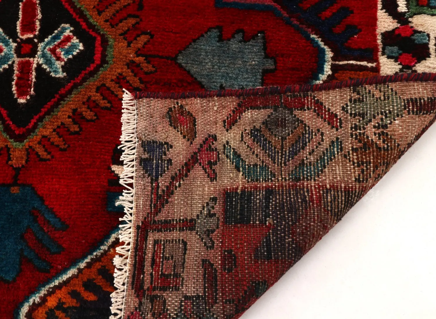 Tapis oriental Hamedan 307 x 104 cm