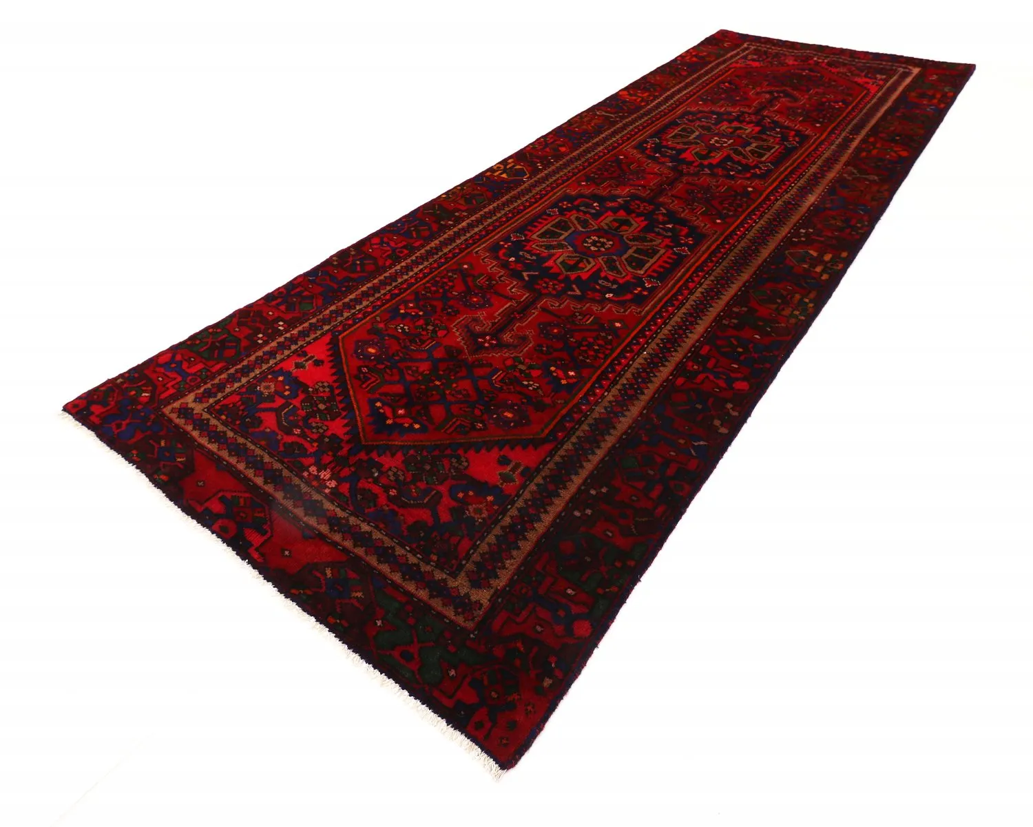 Tapis oriental Hamedan 301 x 113 cm