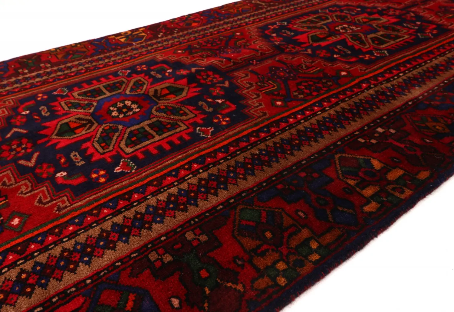 Tapis oriental Hamedan 301 x 113 cm