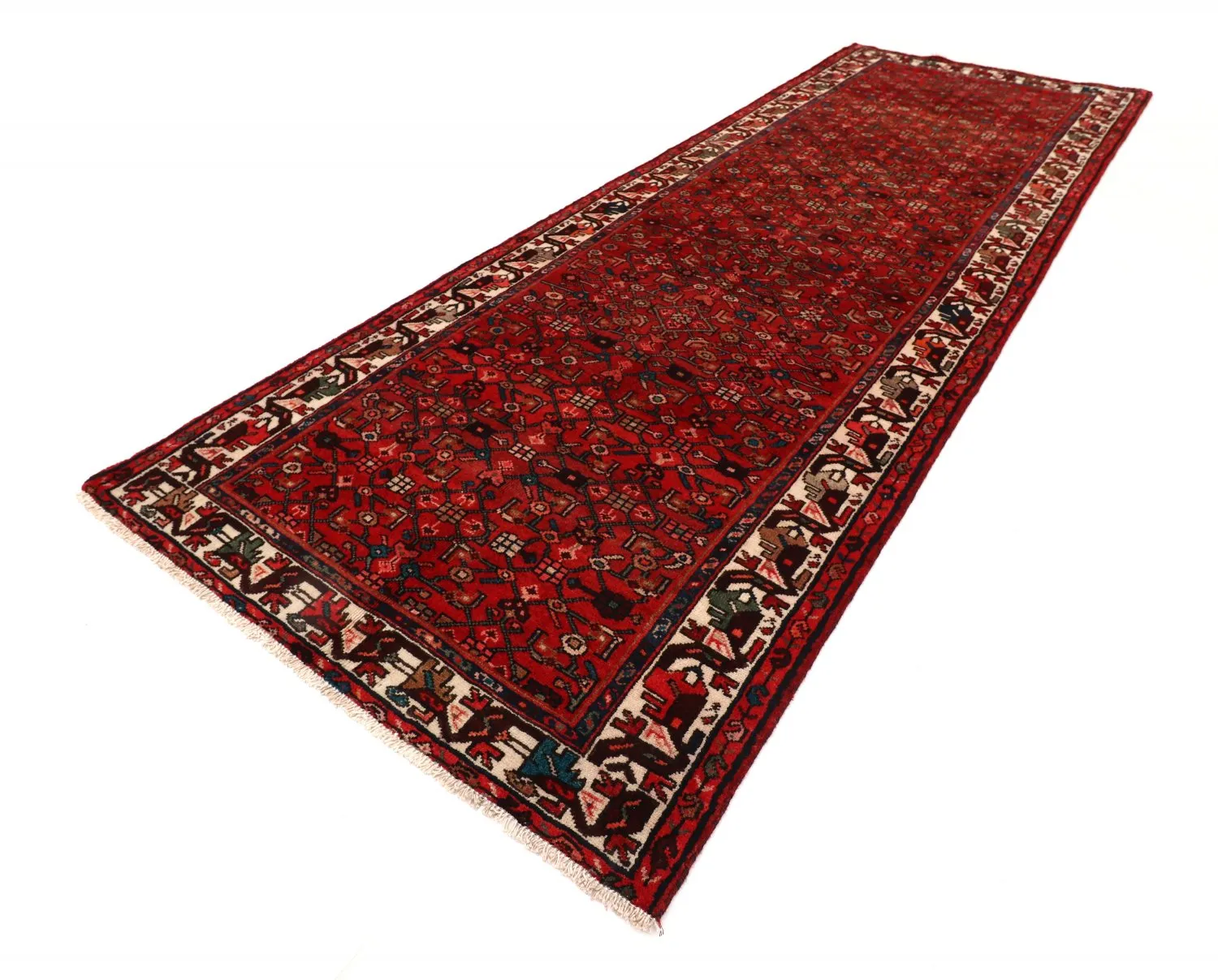 Tapis oriental Hamedan 311 x 109 cm