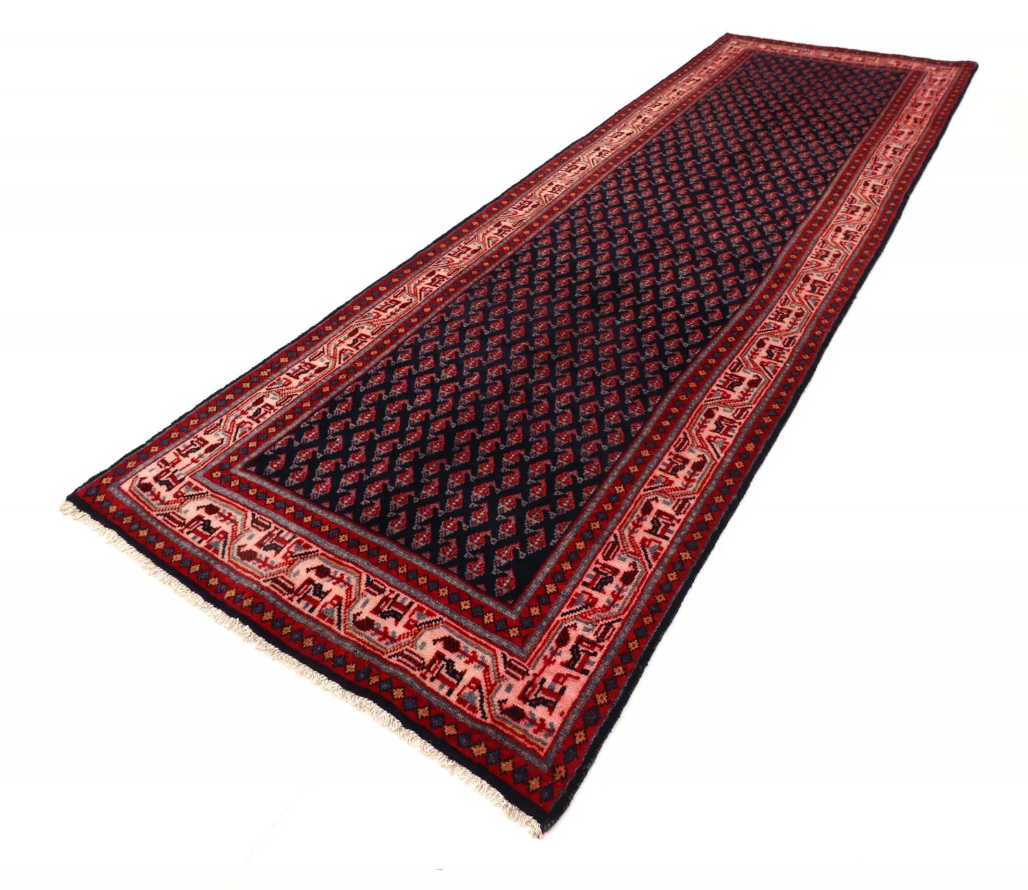 Tapis oriental Hamedan 318 x 103 cm