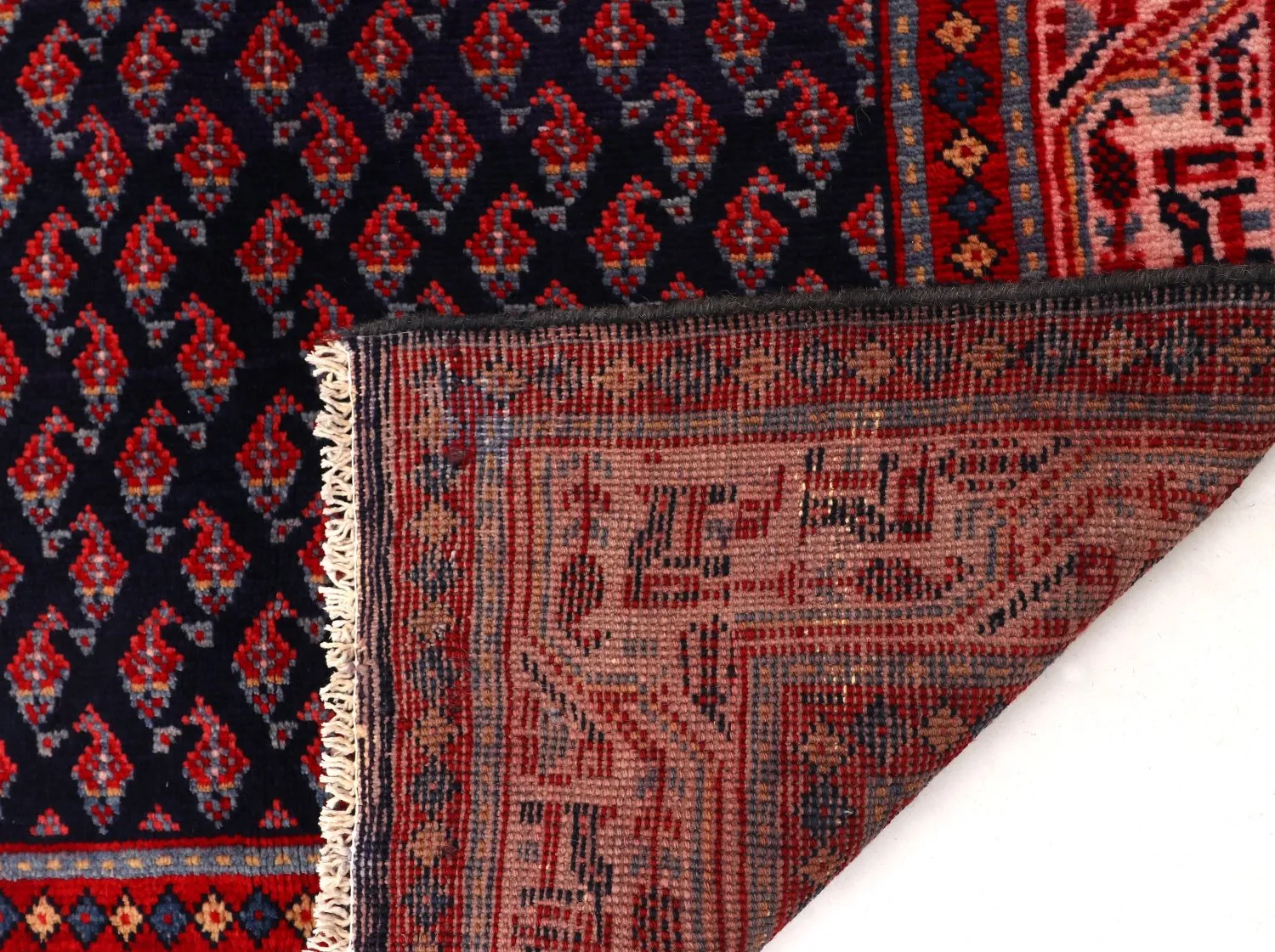 Tapis oriental Hamedan 318 x 103 cm