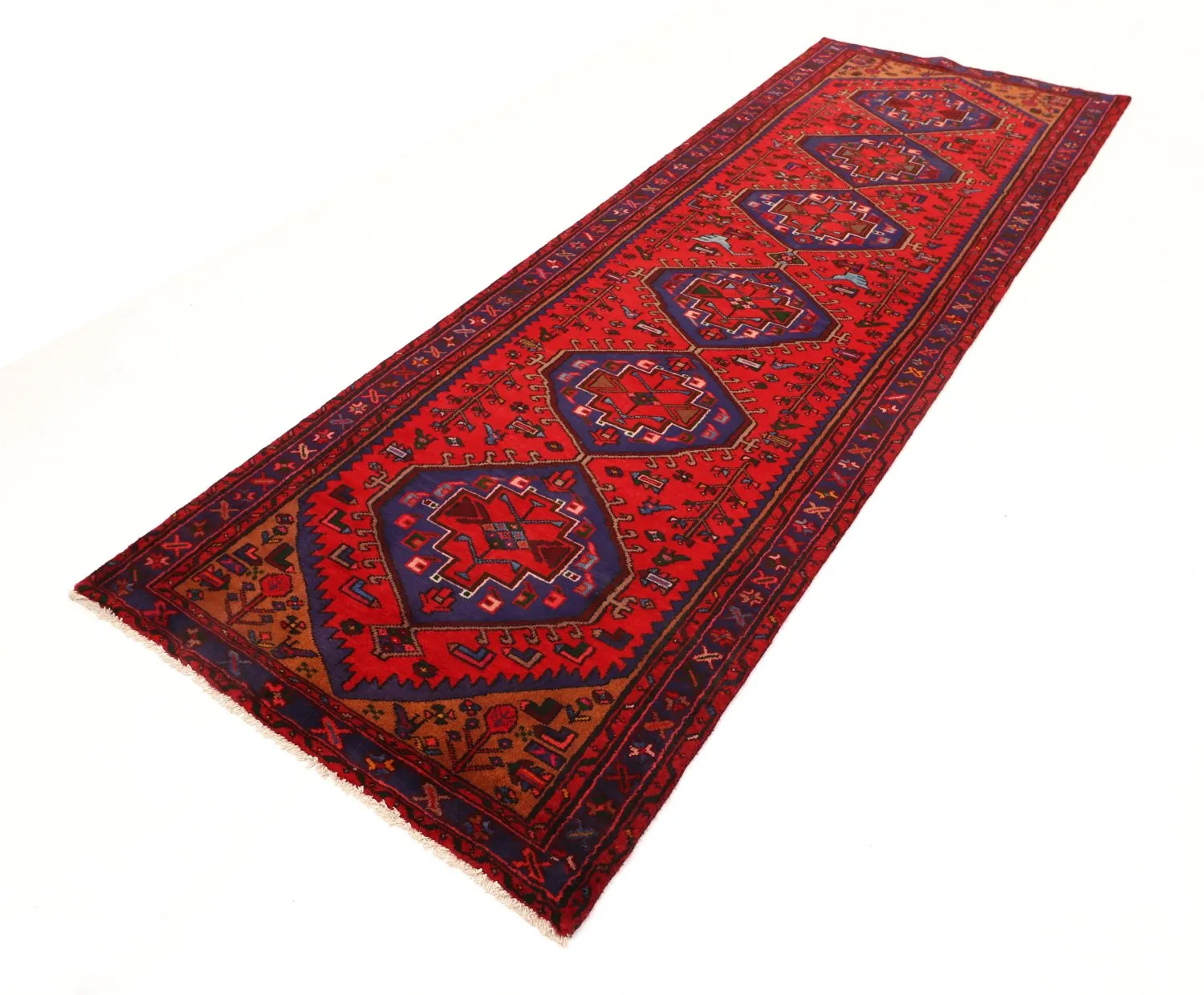 Tapis oriental Hamedan 292 x 101 cm