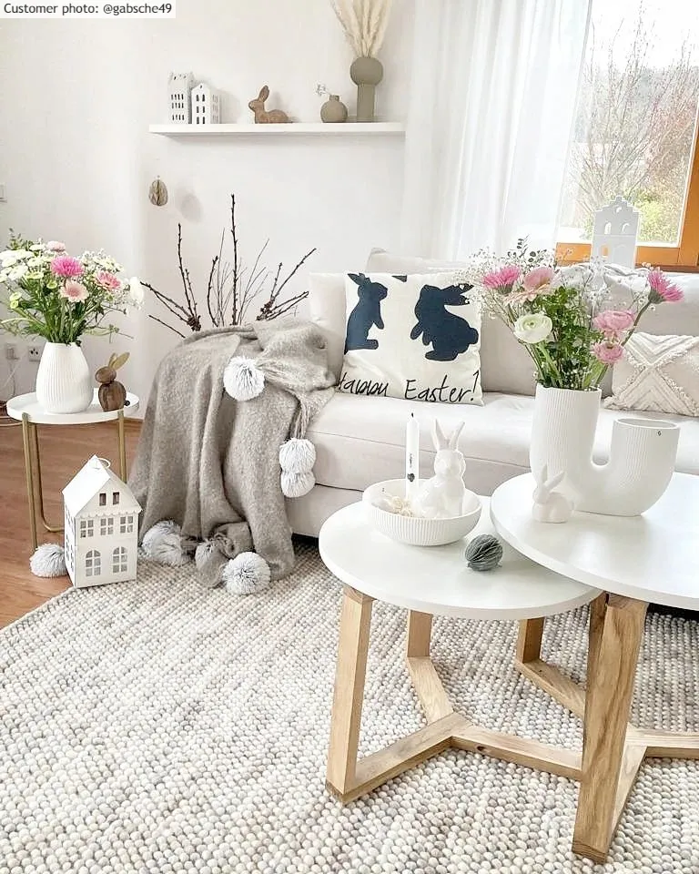 Tapis en laine - Luna (beige)