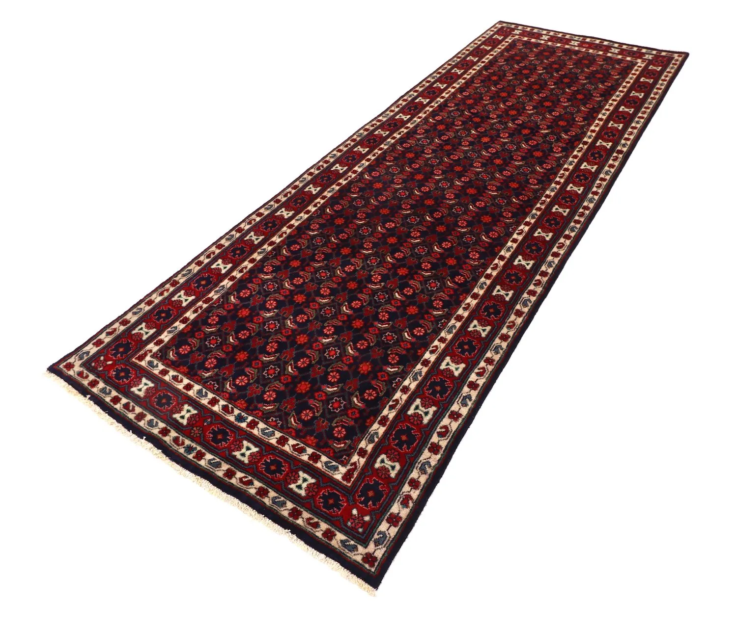 Tapis oriental Hamedan 306 x 105 cm