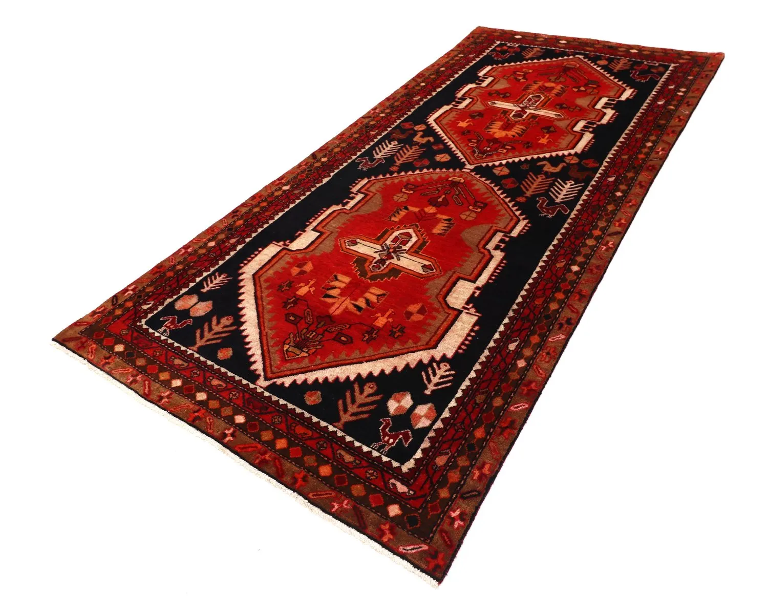 Tapis oriental Hamedan 305 x 128 cm