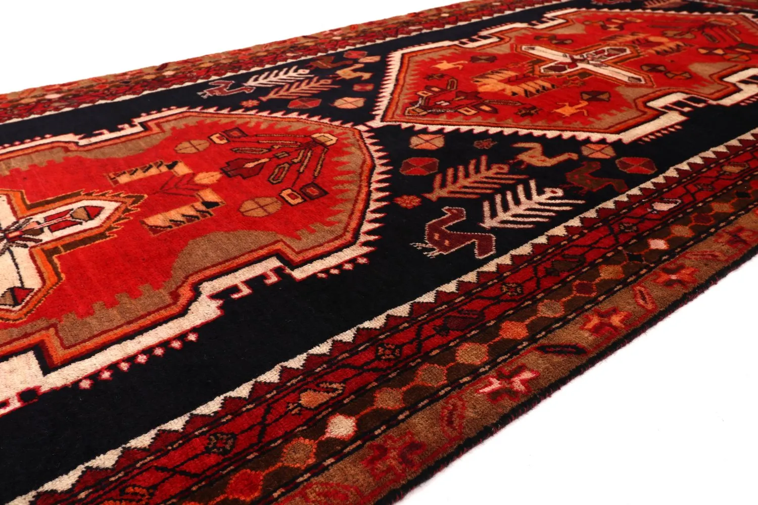 Tapis oriental Hamedan 305 x 128 cm
