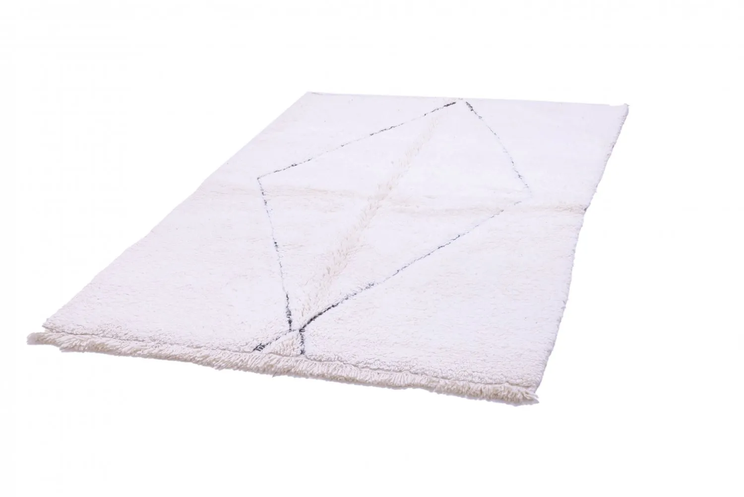 Tapis Kilim Marocain Berbère Beni Ouarain 200 x 145 cm
