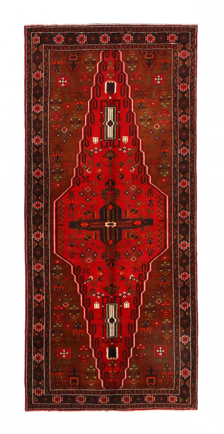Tapis oriental Hamedan 297 x 131 cm