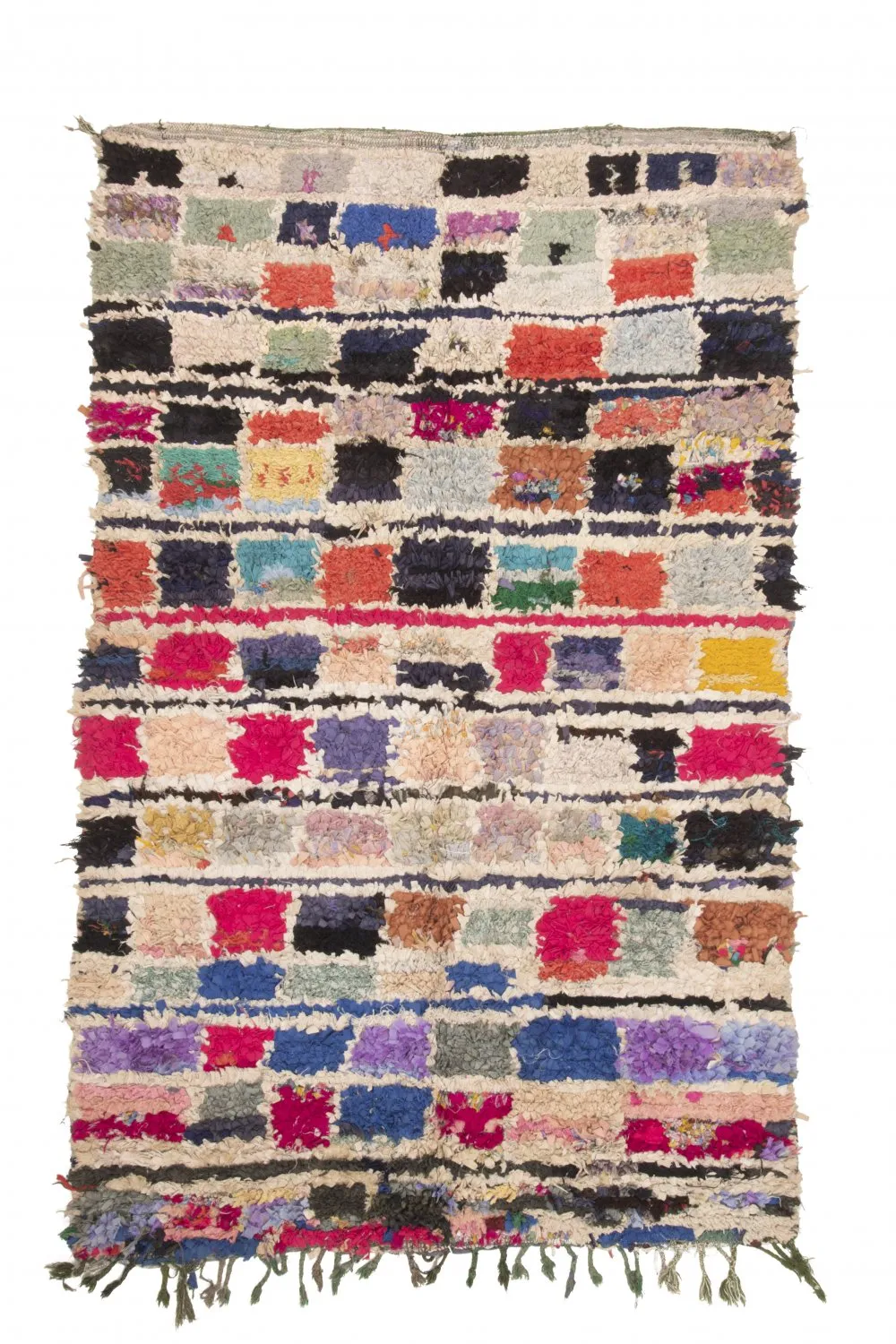 Tapis Marocain Berbère Boucherouite 230 x 135 cm