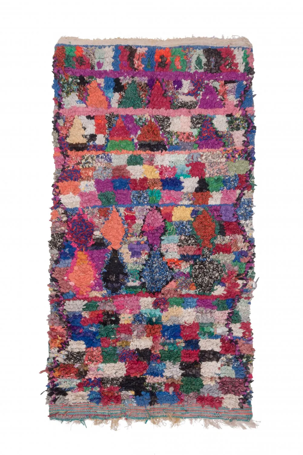 Tapis Marocain Berbère Boucherouite 250 x 130 cm