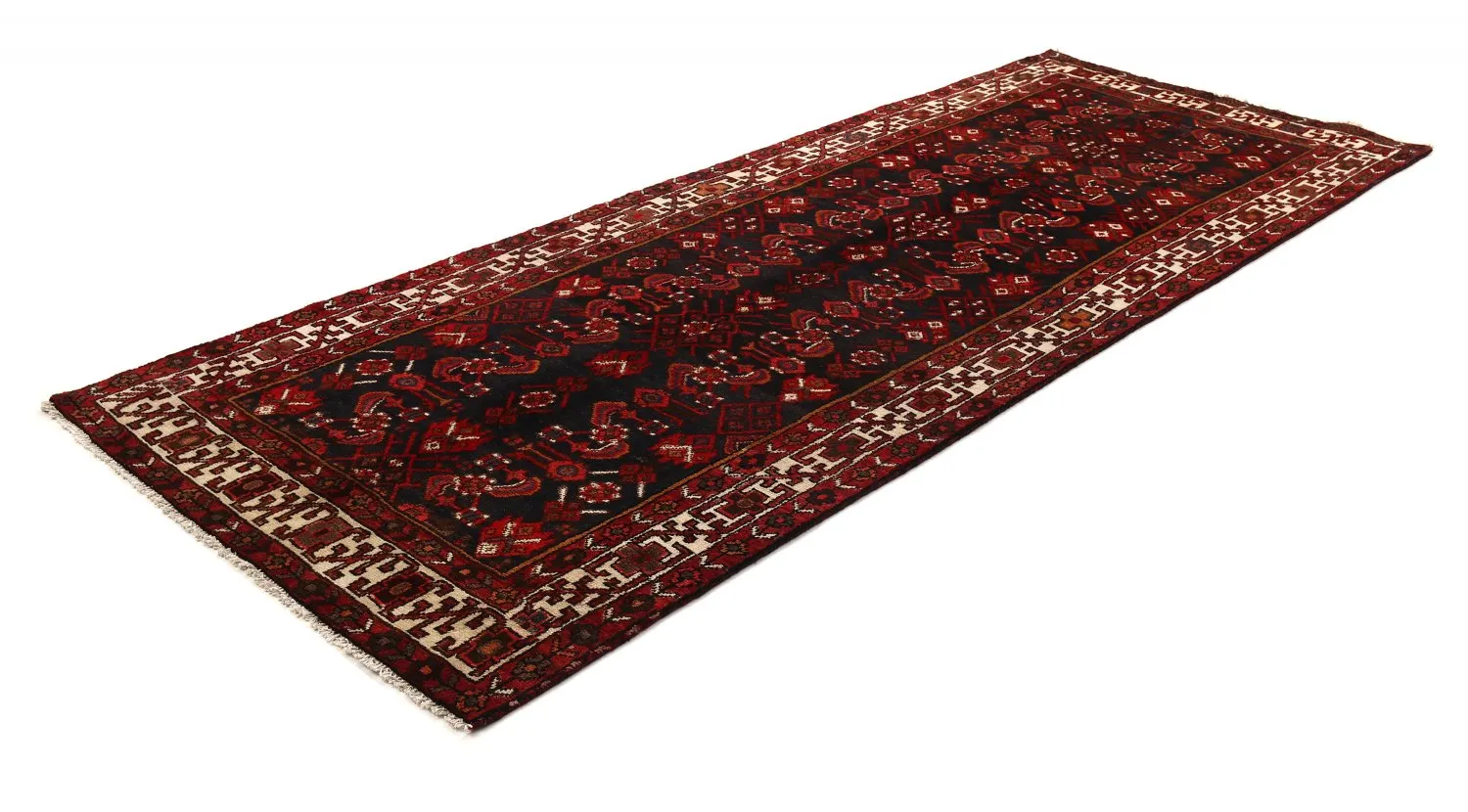 Tapis oriental Hamedan 277 x 105 cm
