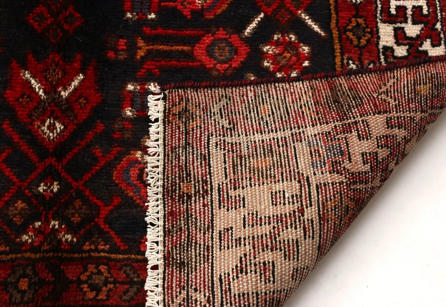 Tapis oriental Hamedan 277 x 105 cm