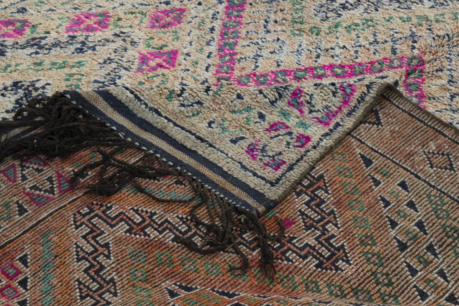 Tapis kilim marocain Azilal Édition spéciale 340 x 210 cm