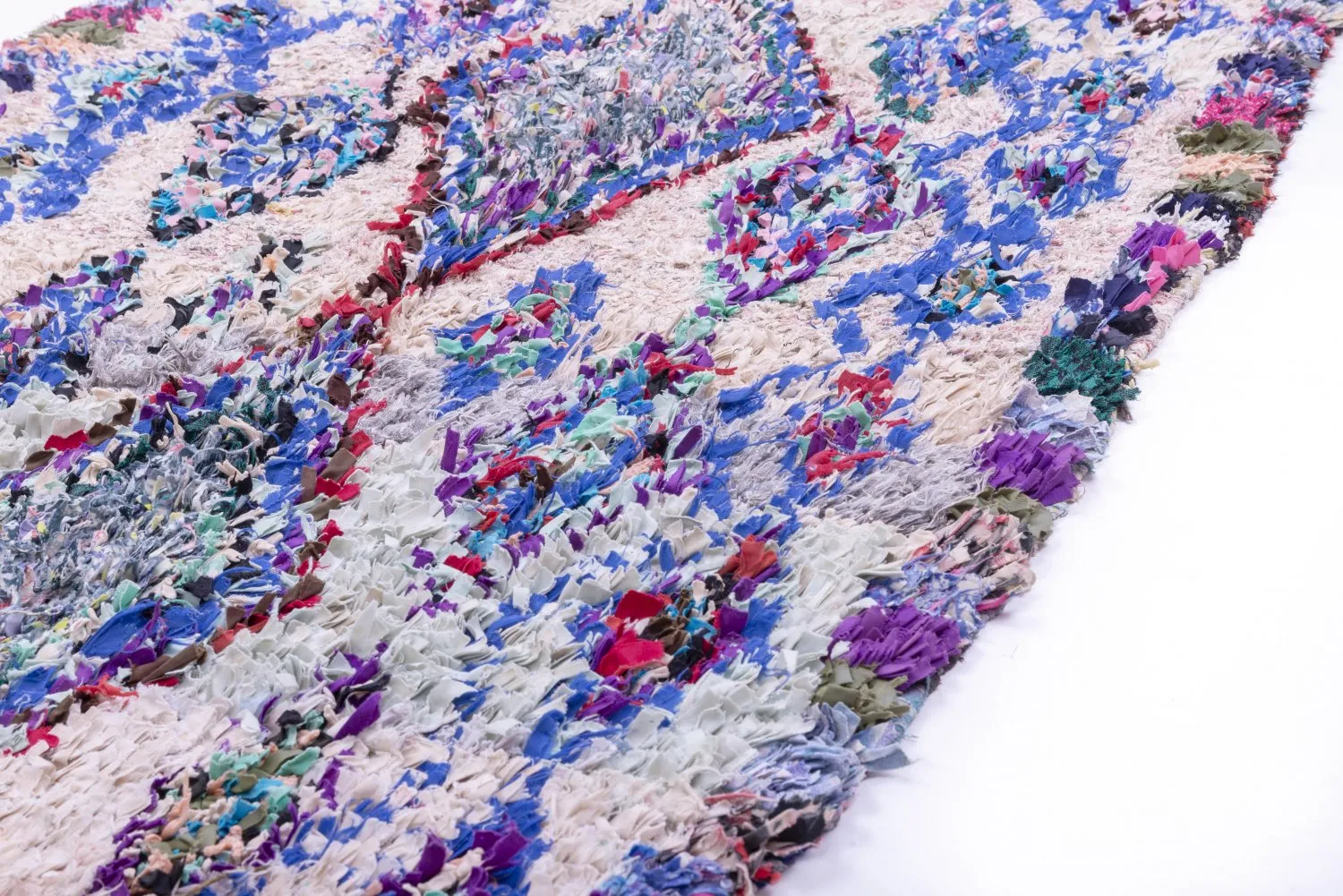 Tapis Marocain Berbère Boucherouite 250 x 90 cm