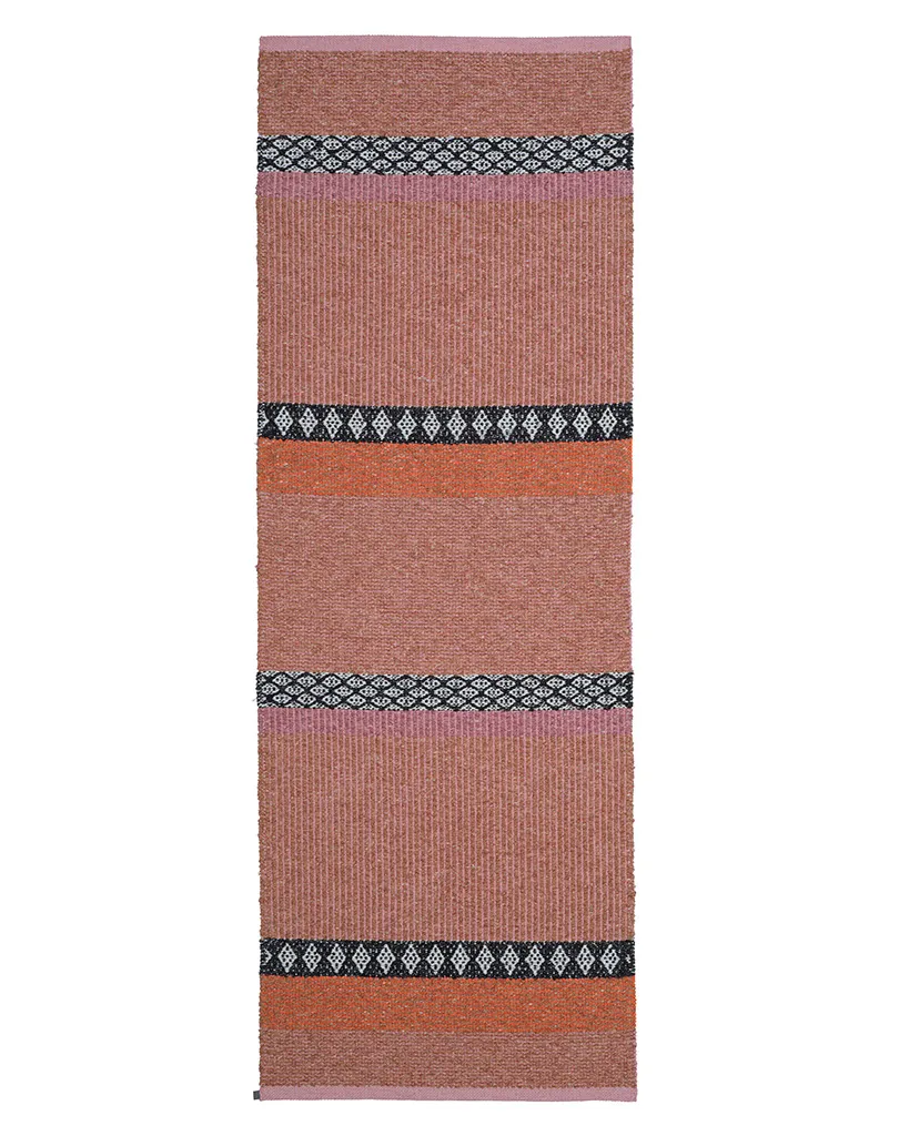 Tapis en plastique et fil - Horredsmattan Forest Mix (rouille)