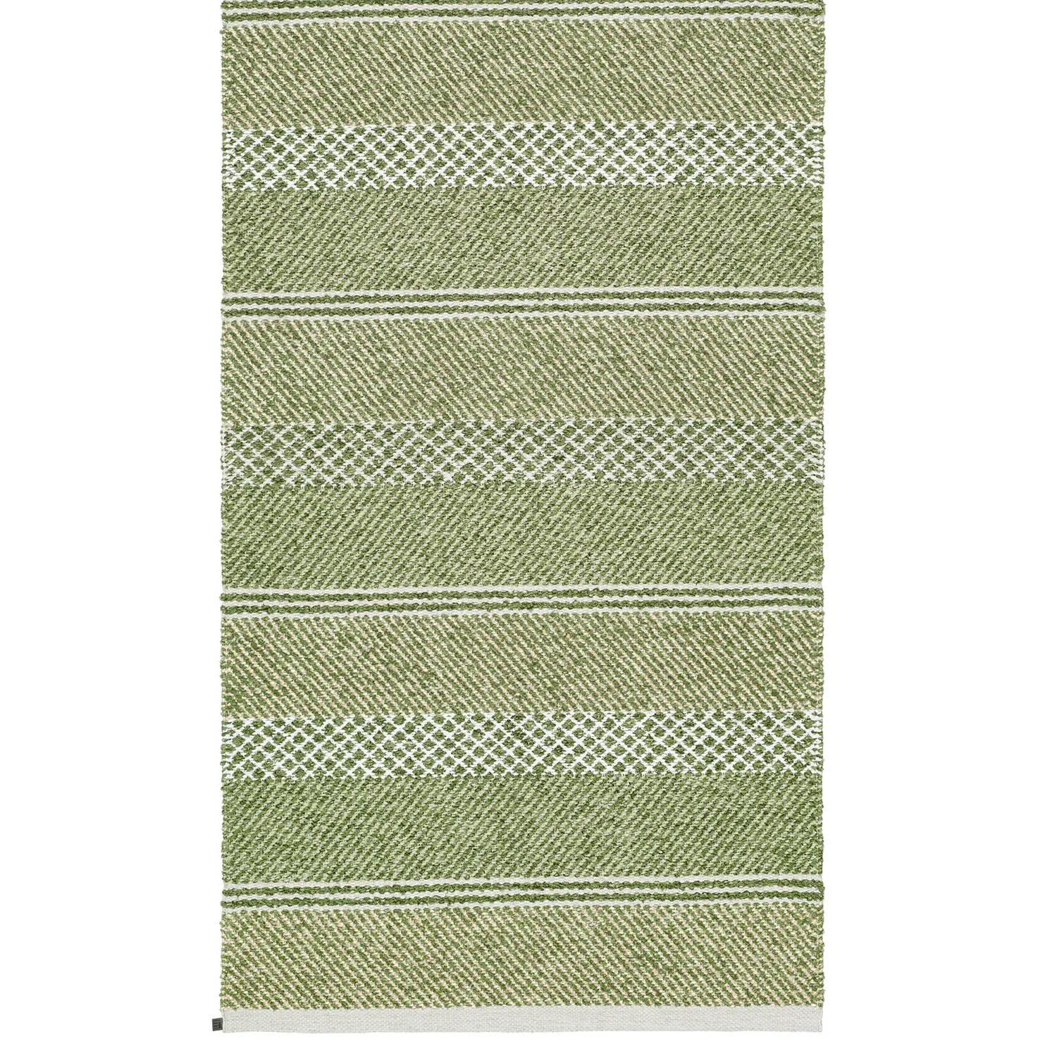 Tapis en plastique et fils - Horredsmattan Sia mix (vert olive)