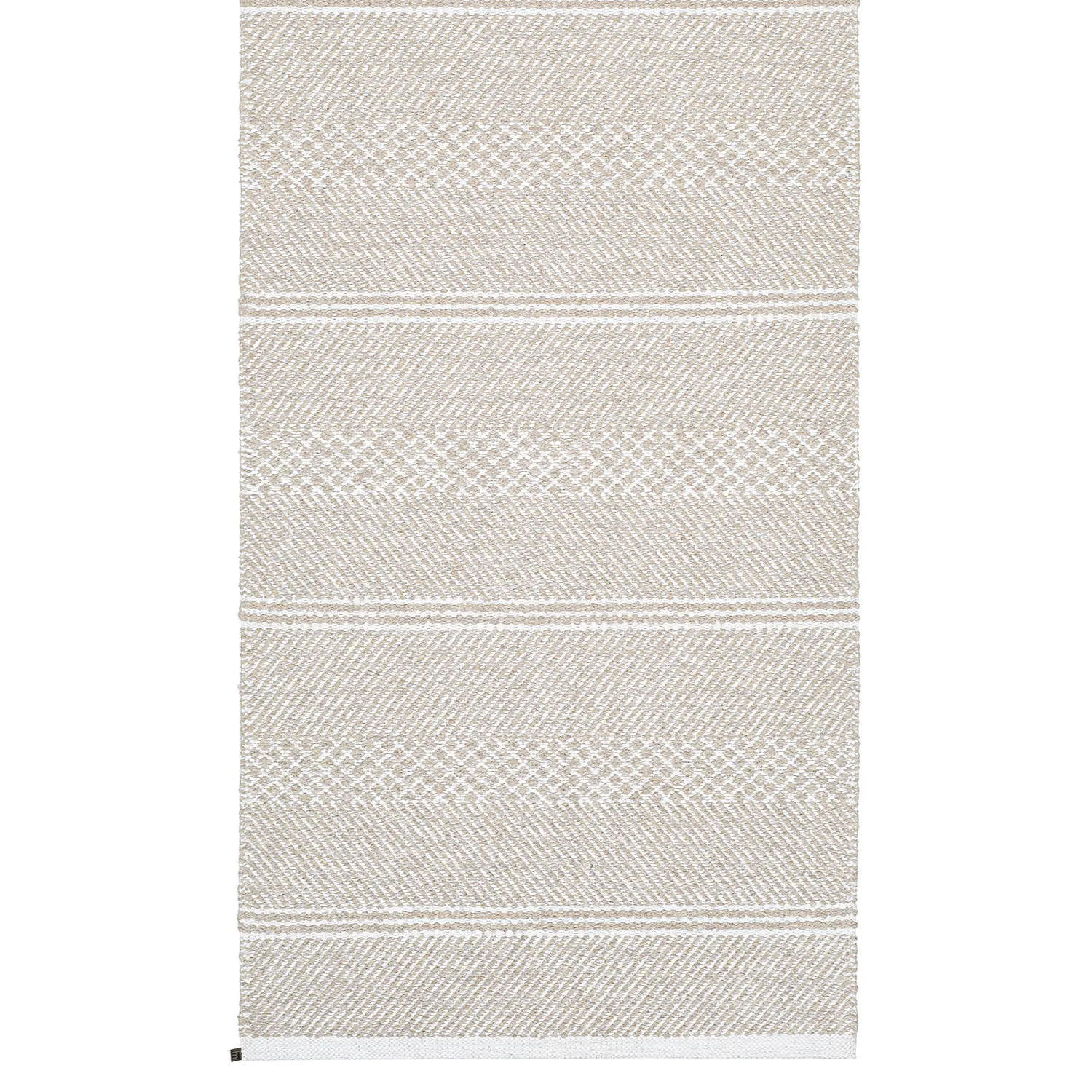 Tapis en plastique et fils - Horredsmattan Sia mix (crème)