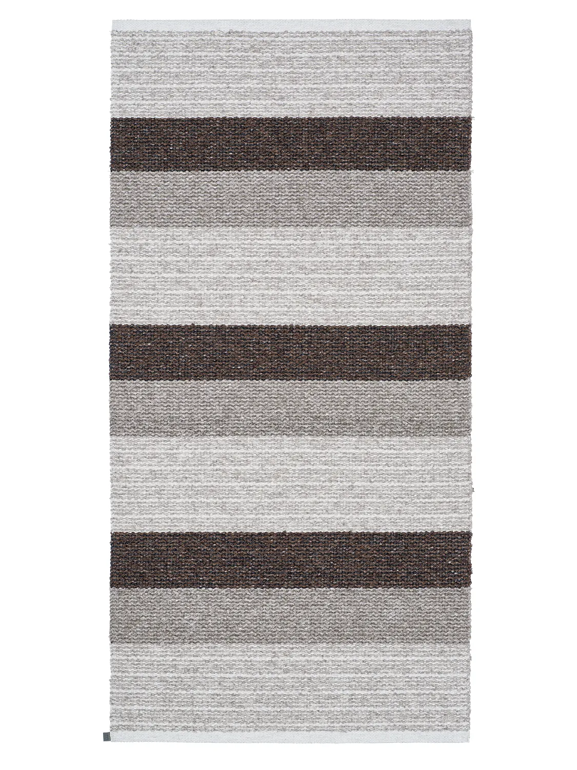 Tapis en plastique et fils - Horredsmattan Myra mix (marron)