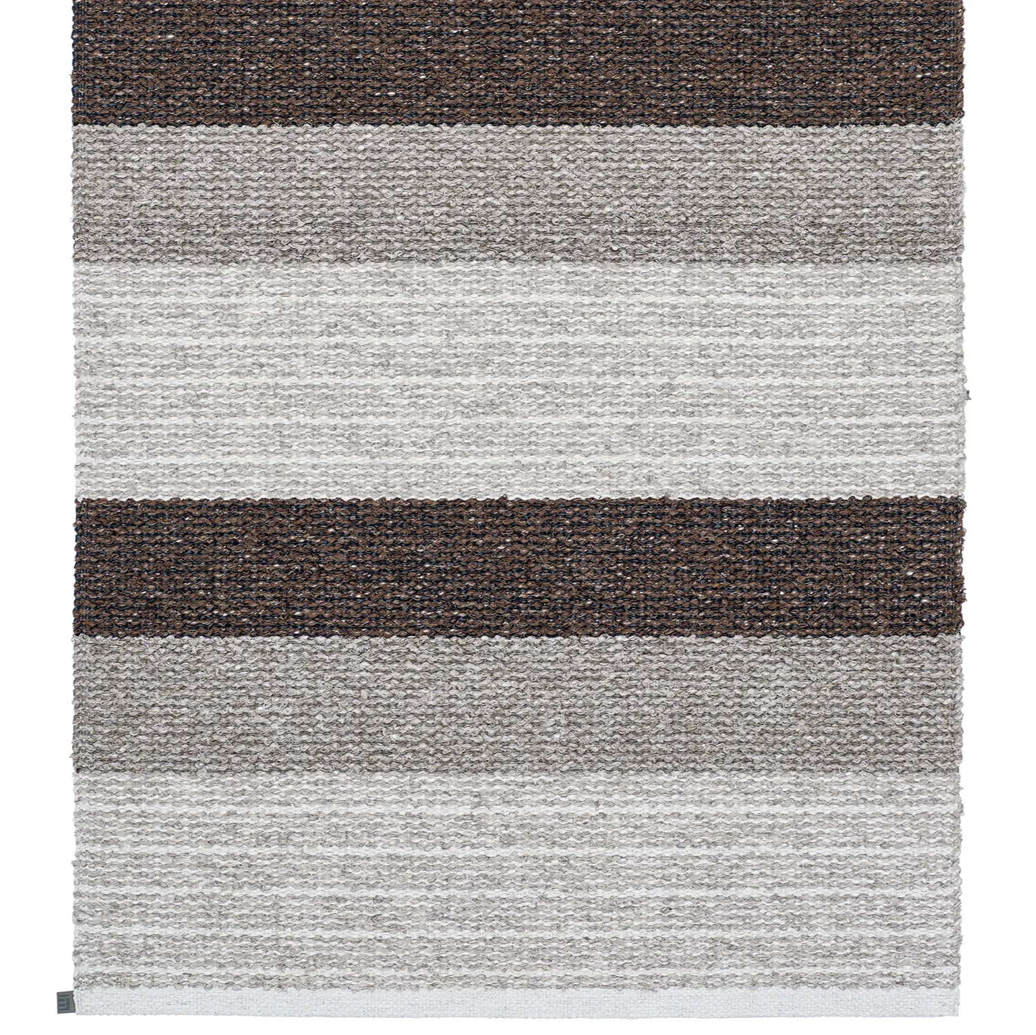 Tapis en plastique et fils - Horredsmattan Myra mix (marron)