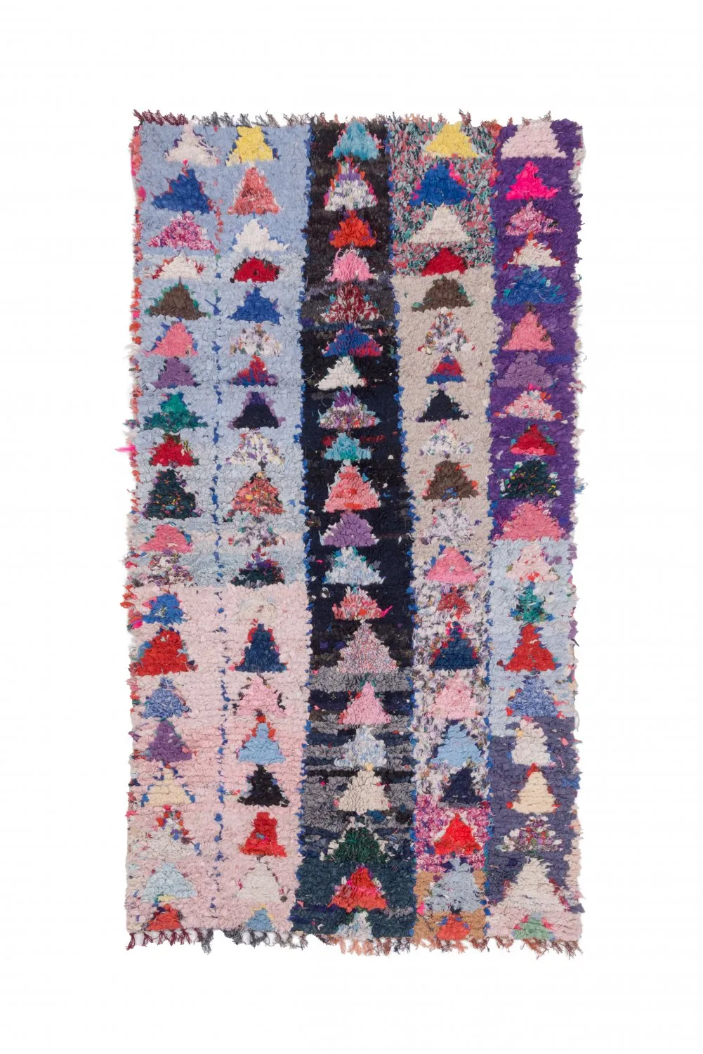 Tapis Marocain Berbère Boucherouite 225 x 120 cm