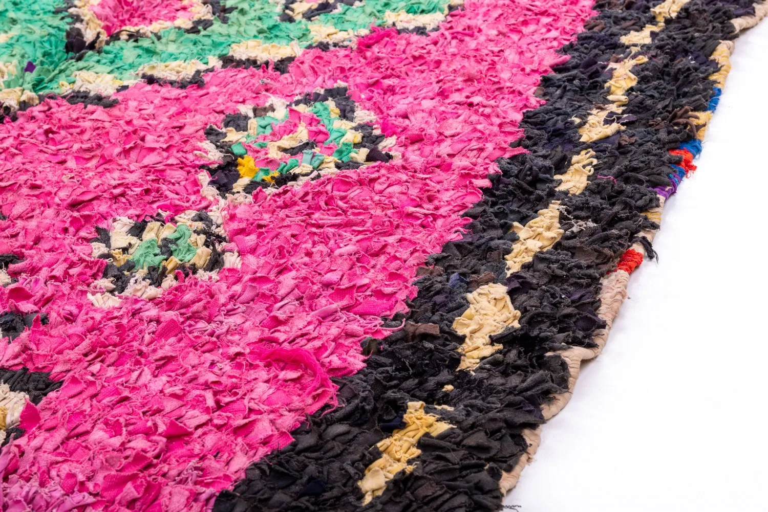 Tapis Marocain Berbère Boucherouite 260 x 140 cm