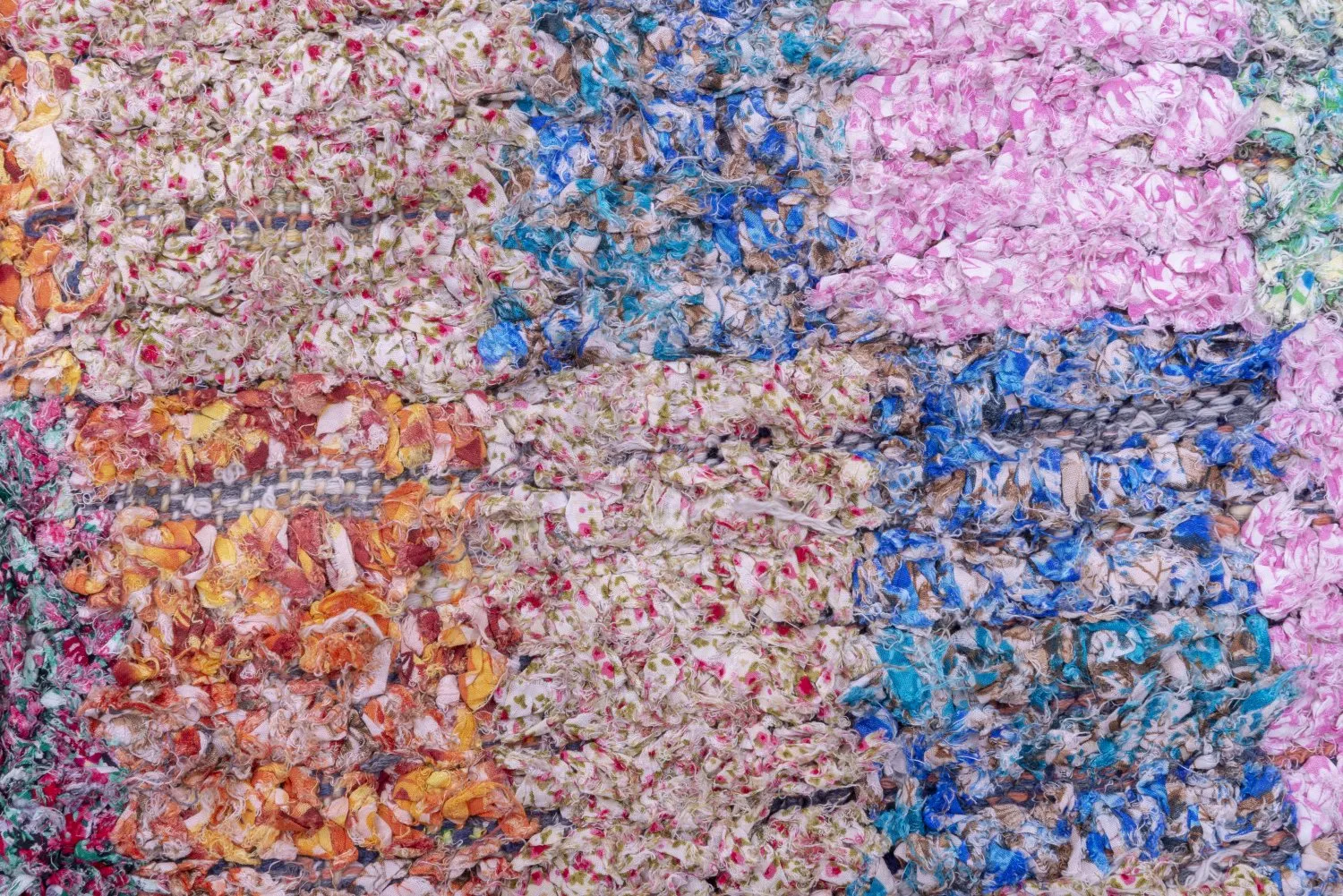 Tapis Marocain Berbère Boucherouite 210 x 105 cm