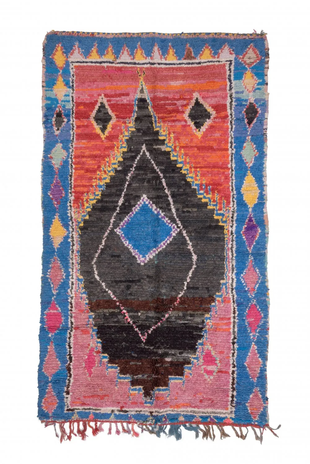 Tapis Marocain Berbère Boucherouite 275 x 155 cm