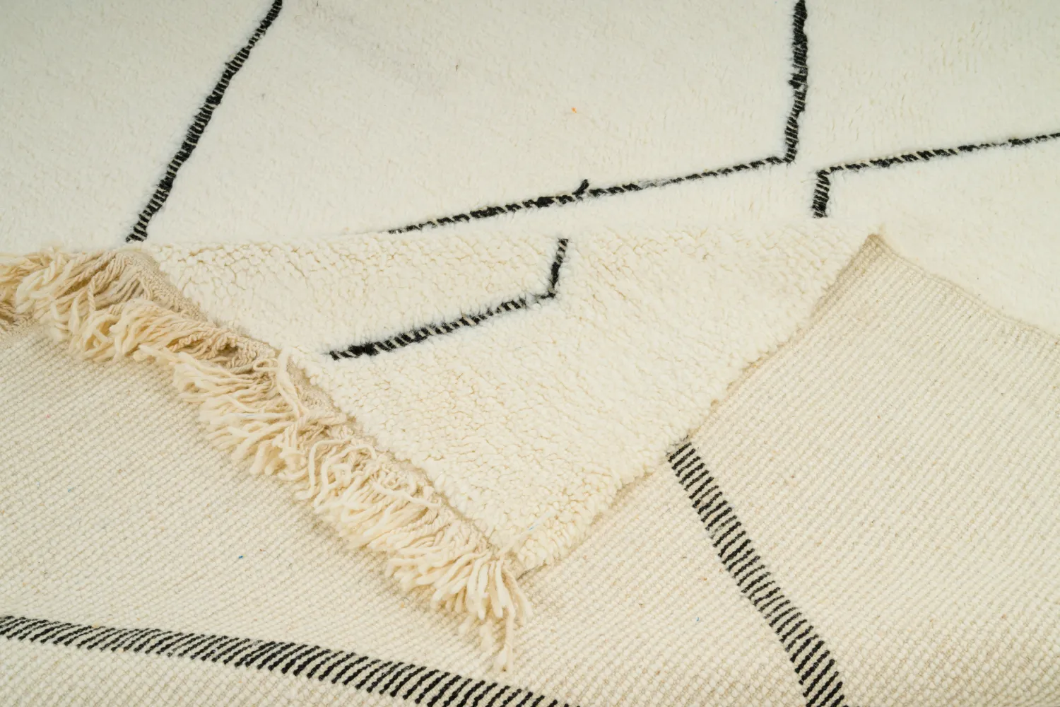 Tapis Kilim marocain Beni Ourain 200 x 290 cm