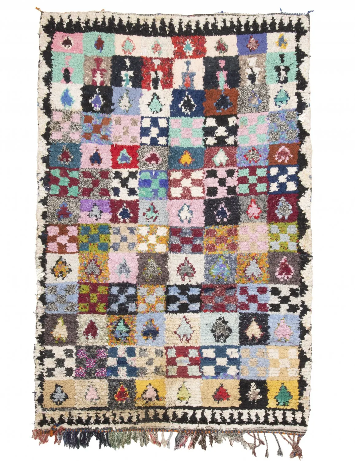 Tapis Marocain Berbère Boucherouite 250 x 165 cm