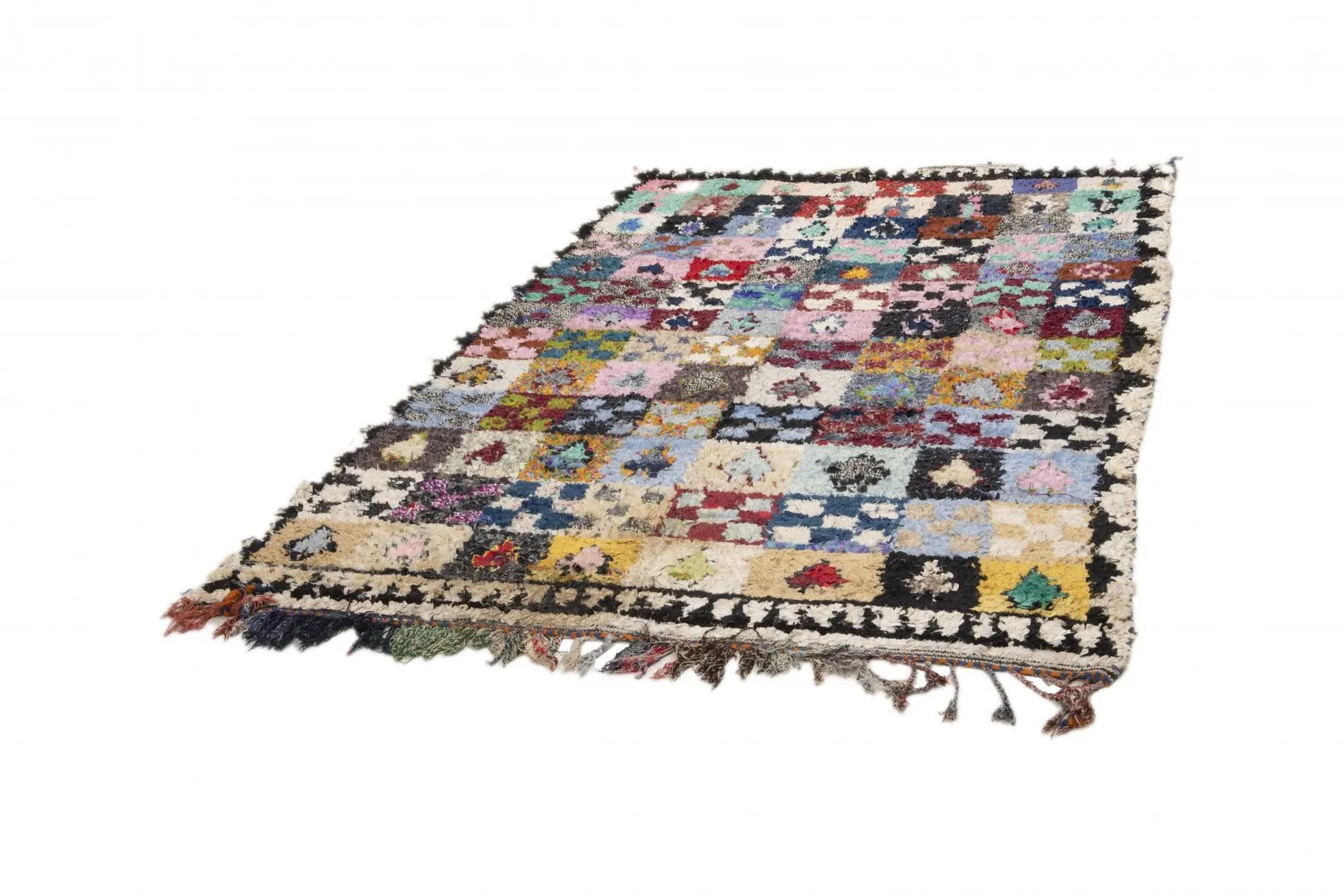 Tapis Marocain Berbère Boucherouite 250 x 165 cm