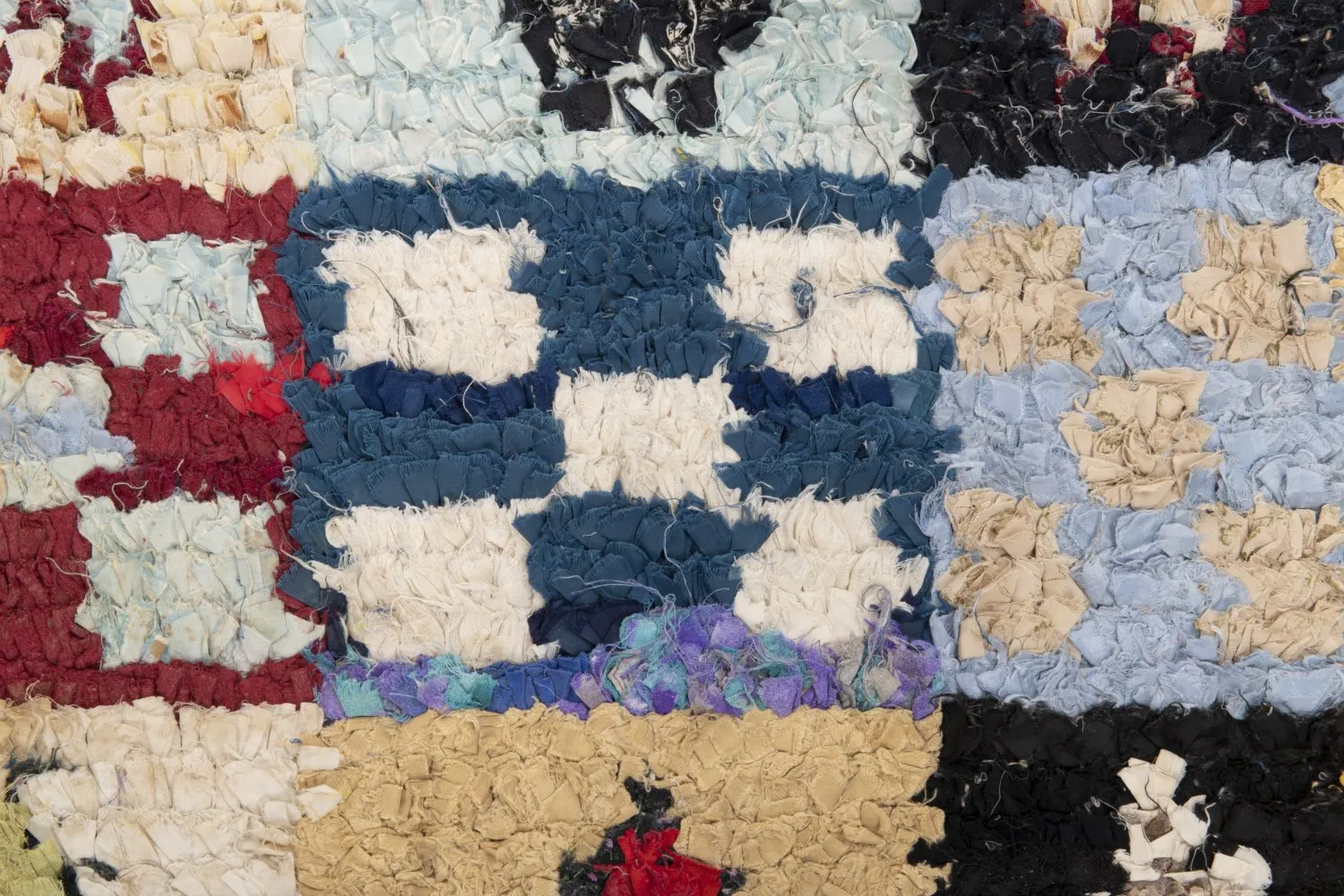 Tapis Marocain Berbère Boucherouite 250 x 165 cm