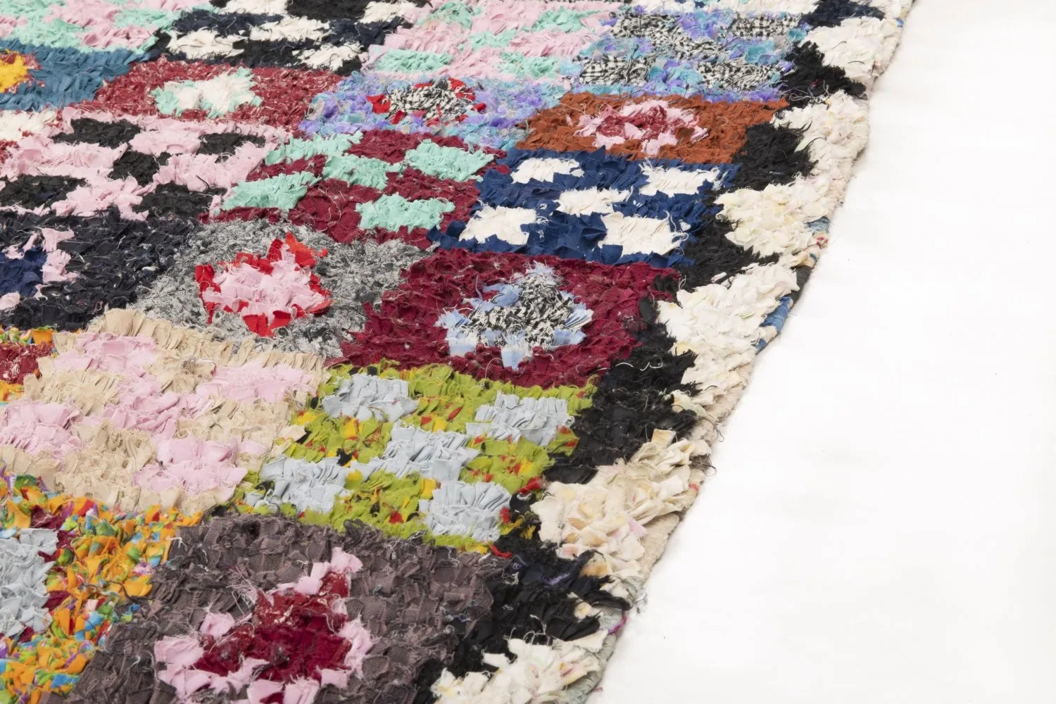 Tapis Marocain Berbère Boucherouite 250 x 165 cm