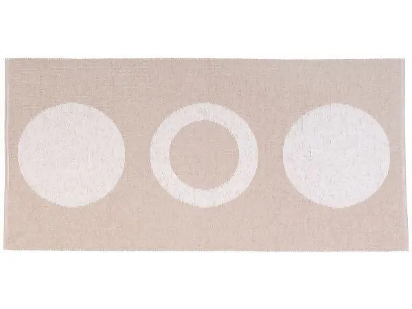 Tapis en plastique - Le tapis de Horred Circle (beige)