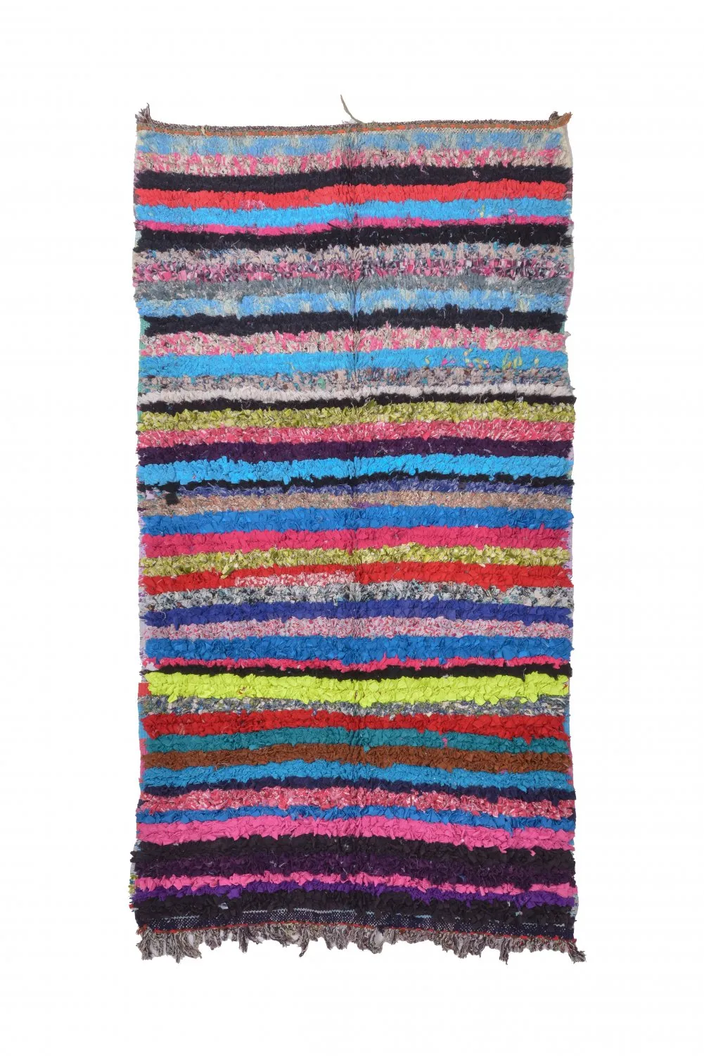 Tapis Marocain Berbère Boucherouite 210 x 115 cm