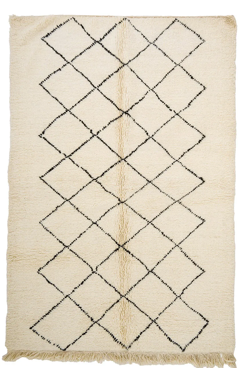 Tapis kilim marocain Beni Ourain 170 x 260 cm