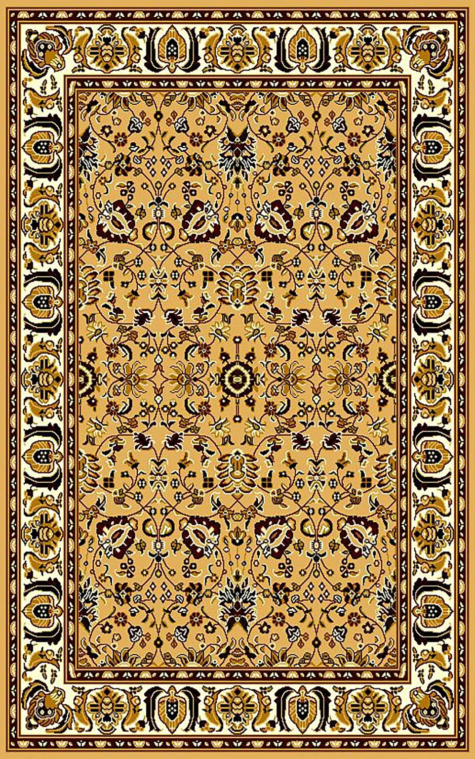 Tapis Wilton - Peking Imperial (doré)