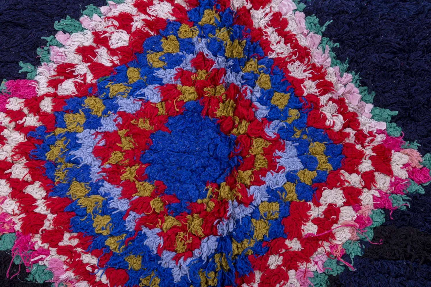 Tapis Marocain Berbère Boucherouite 190 x 115 cm