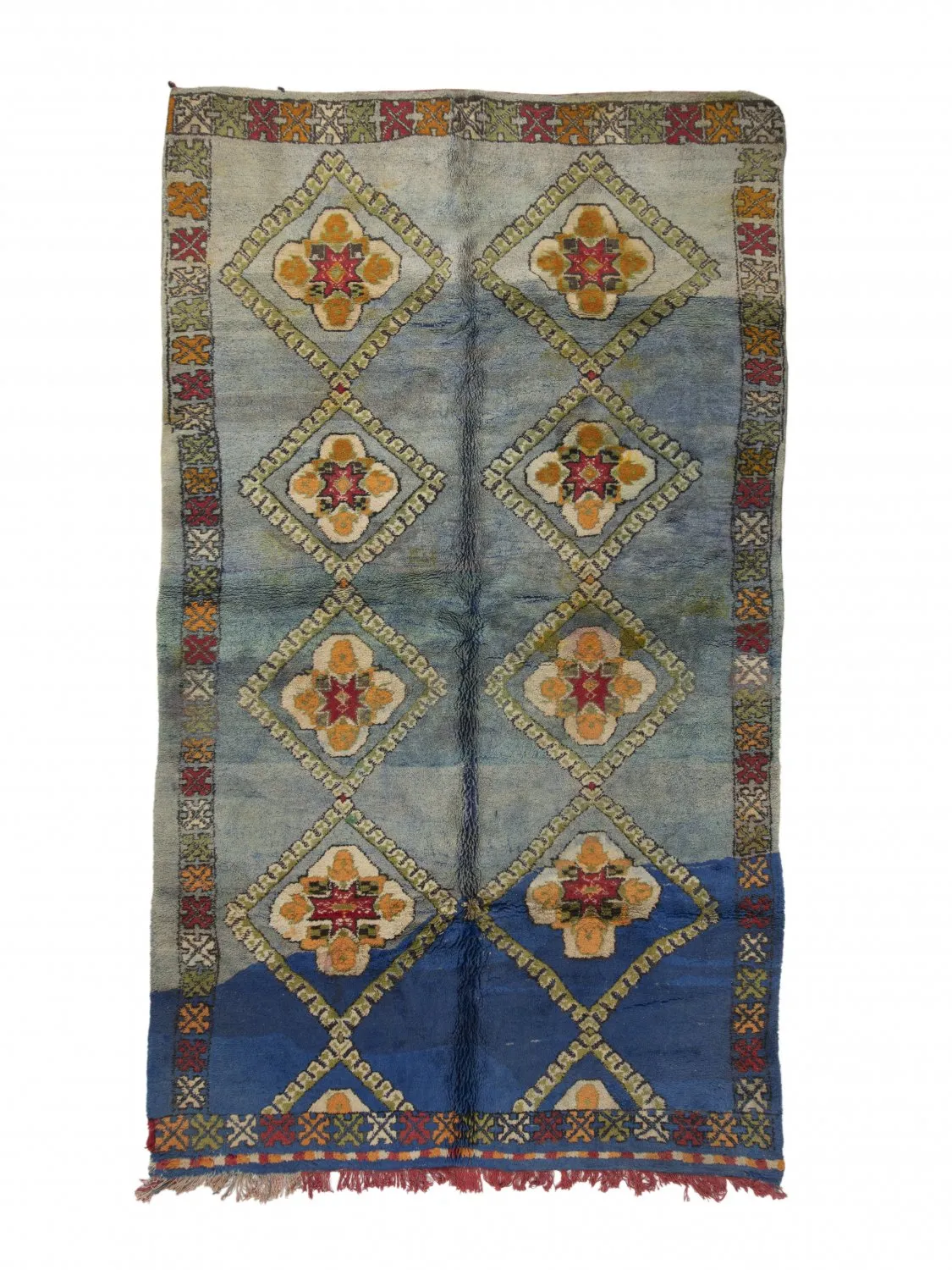 Tapis Kilim marocain Azilal Édition spéciale 330 x 190 cm