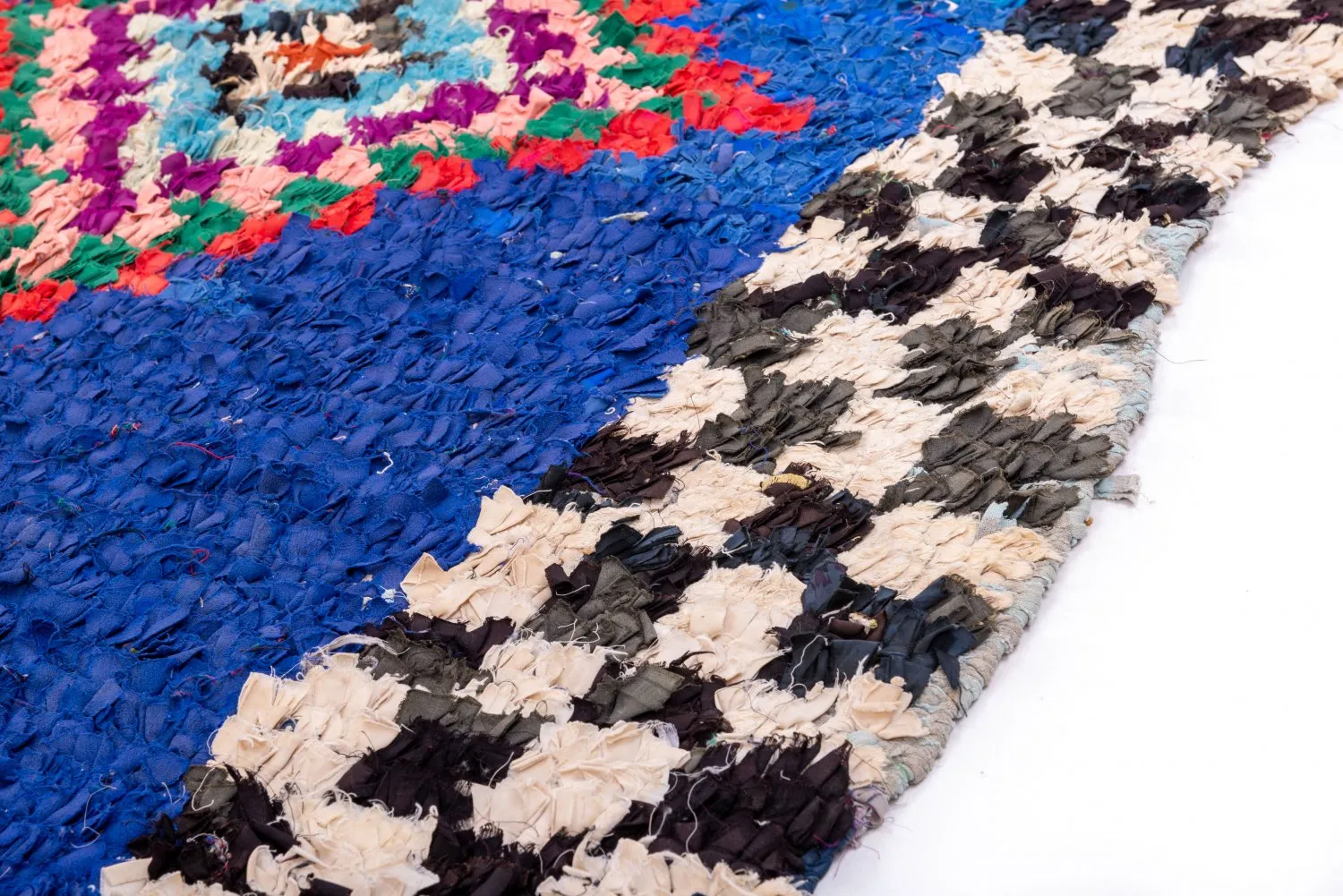 Tapis Marocain Berbère Boucherouite 285 x 90 cm