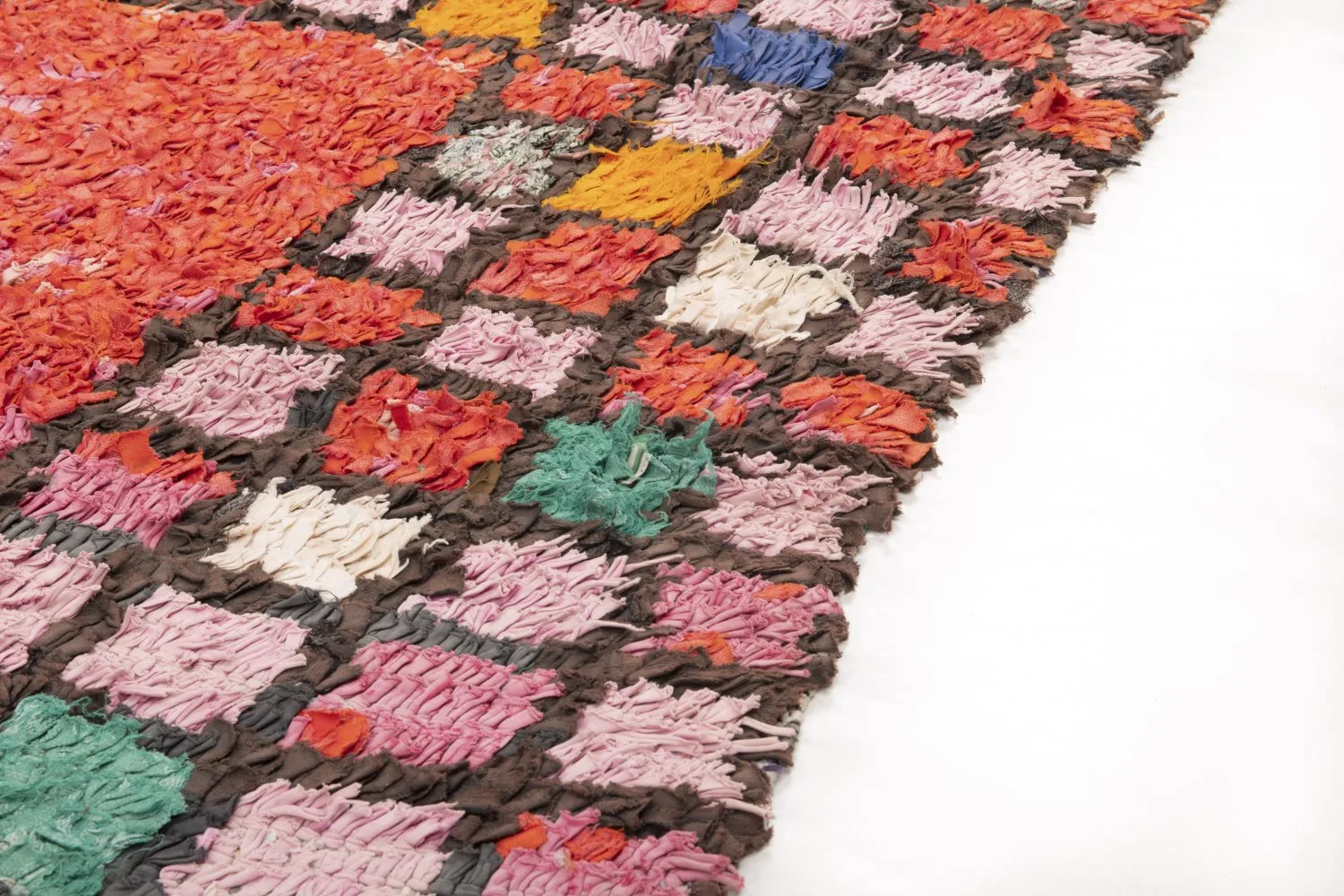 Tapis Marocain Berbère Boucherouite 225 x 150 cm