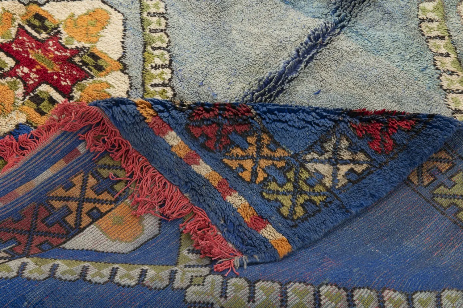 Tapis Kilim marocain Azilal Édition spéciale 330 x 190 cm