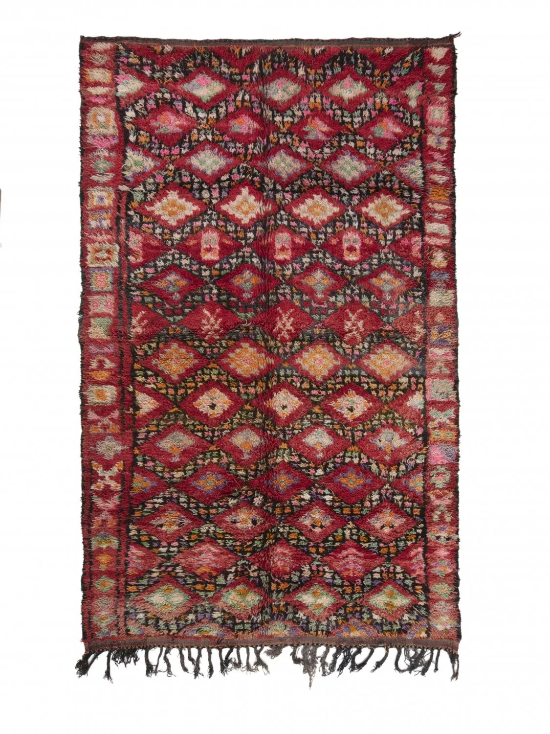 Tapis kilim marocain Azilal Édition spéciale 330 x 180 cm