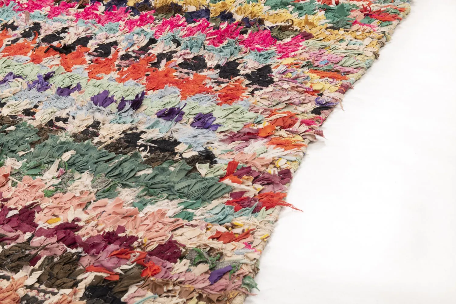 Tapis Marocain Berbère Boucherouite 255 x 145 cm