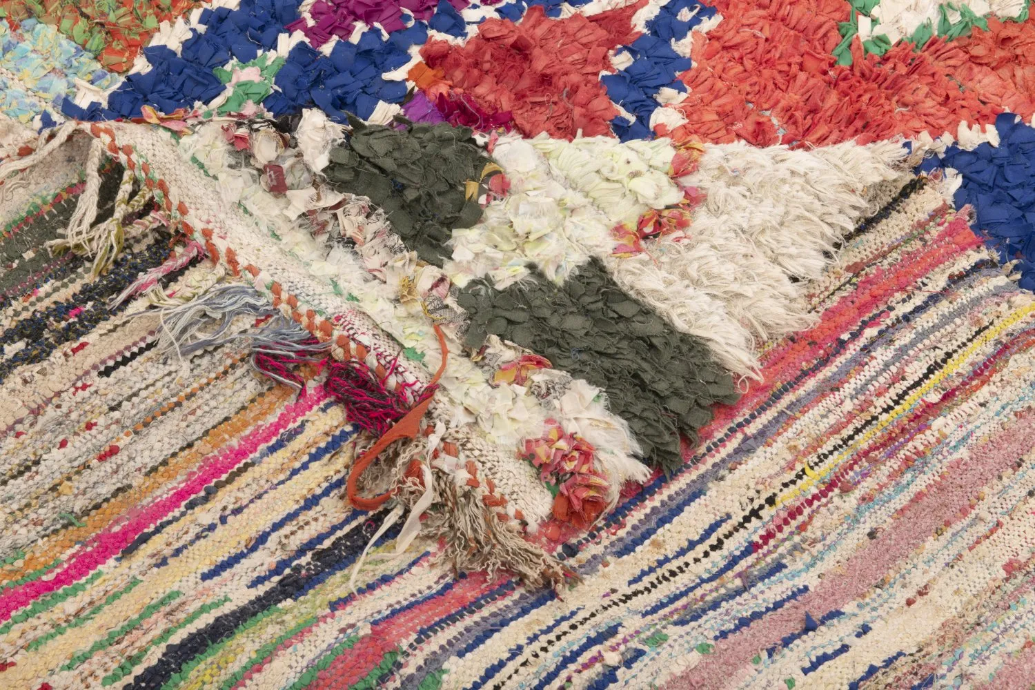 Tapis Marocain Berbère Boucherouite 295 x 150 cm