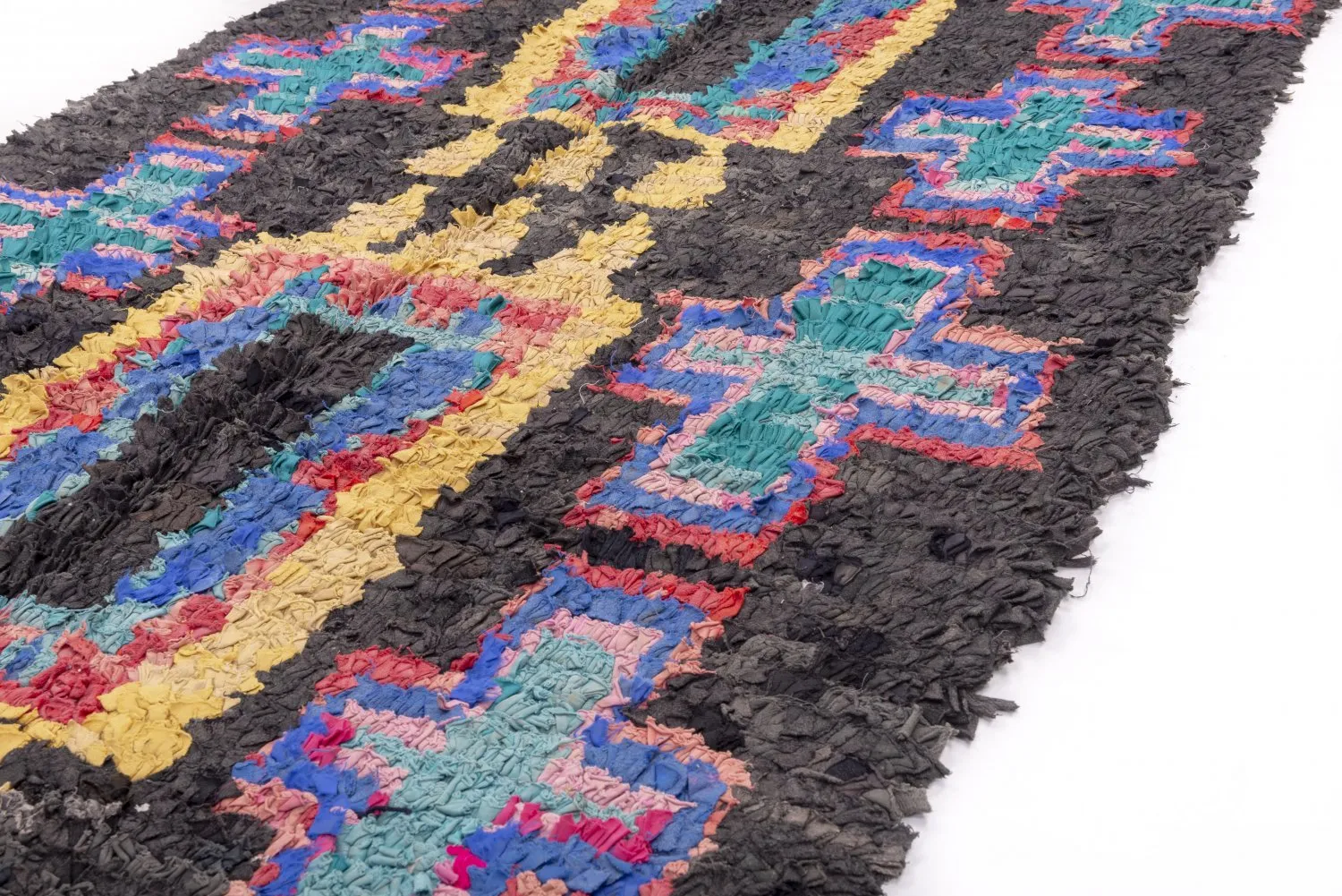 Tapis Marocain Berbère Boucherouite 310 x 115 cm