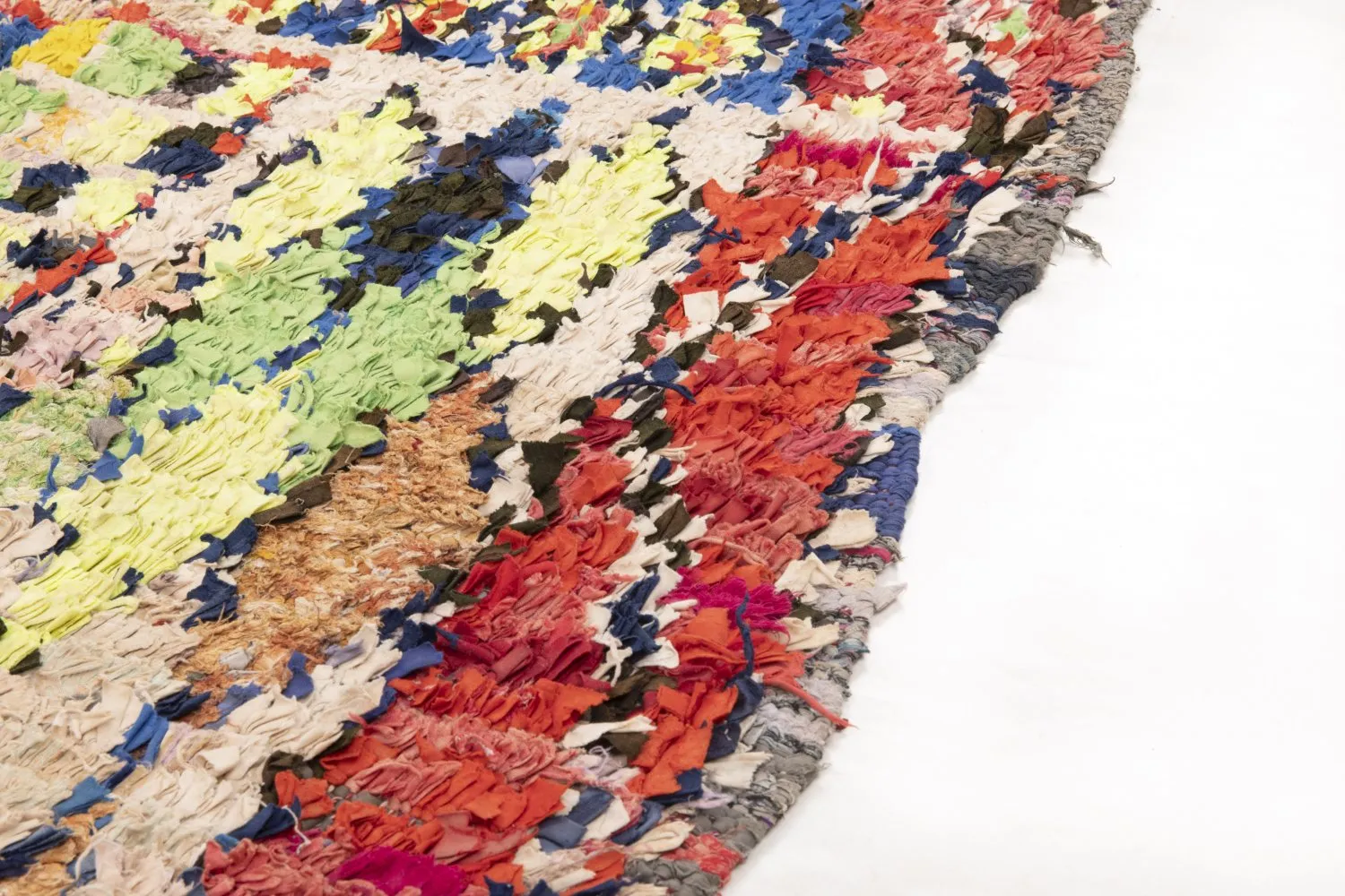 Tapis Marocain Berbère Boucherouite 180 x 115 cm