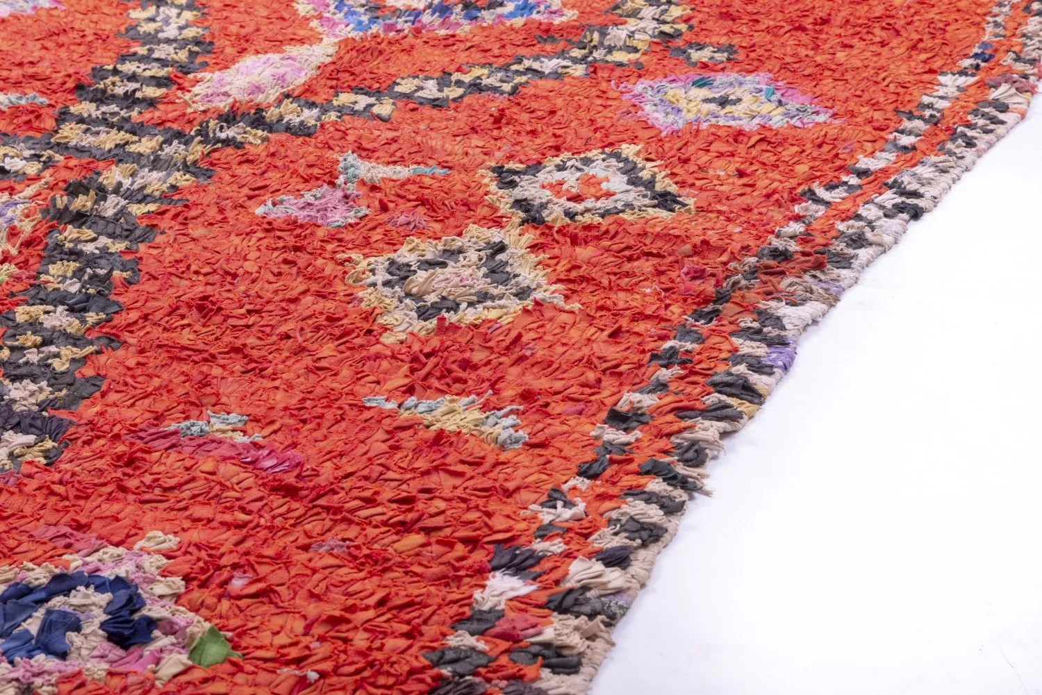 Tapis Marocain Berbère Boucherouite 250 x 130 cm